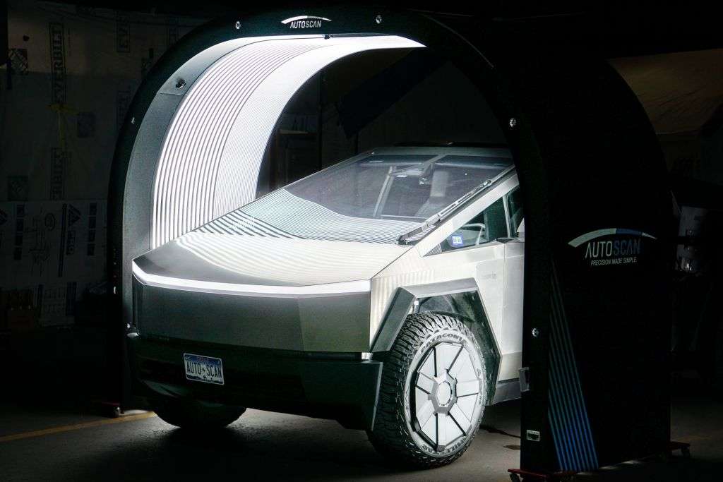 Autoscanner Tesla Cybertruck 2026 scanning